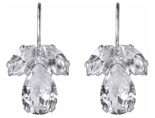 Petite Timo øredobber crystal rhodium Petite Timo øredobber crystal rhodium