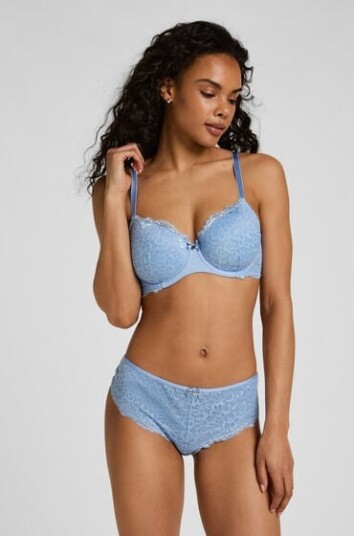 Hunkemöller Brasiliansk truse Marine Blå Hunkemöller Brasiliansk truse Marine Blå