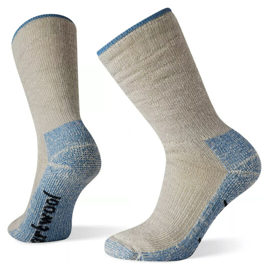 Smartwool Mountaineer Classic Edition Maximum Cushion Crew Socks Light Gray L, Light Gray Smartwool Mountaineer Classic Edition Maximum Cushion Crew Socks Light Gray L, Light Gray