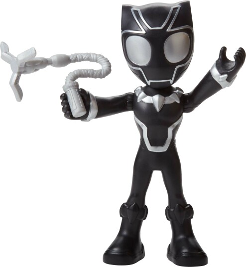 Hasbro Black Panther Supersize Figur fra Spidey og hans fantastiske venner - 22 cm - Svart