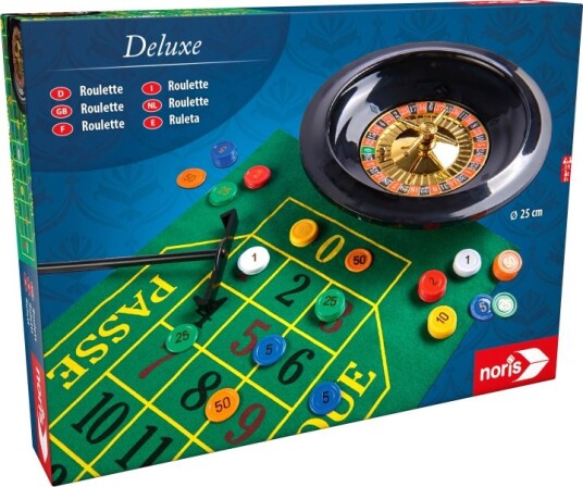 Noris Deluxe 25 cm Rulettspill for Barnespill