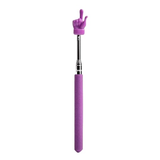 Teleskopisk Lærerpeker Mini Hånd Klasserom Og Peker Presentasjon Finger K6I2 blå one-size