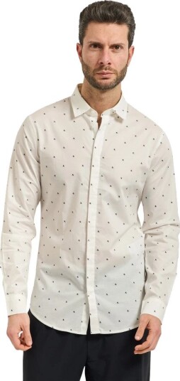 Armani Exchange Herre Skjorter Hvit XL,