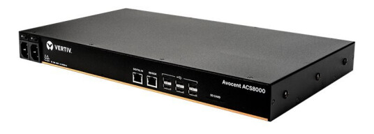Avocent Acs Advanced Console Server Acs8016dac-400 - Konsollserver - 16 Porter - 1Gbe, Rs-232 - 1U Avocent Acs Advanced Console Server Acs8016dac-400 - Konsollserver - 16 Porter - 1Gbe, Rs-232 - 1U