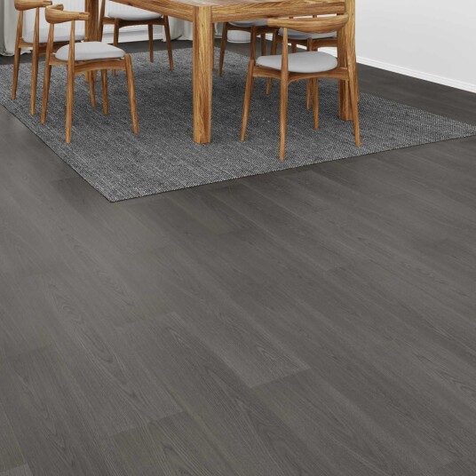  Laminatgulv 5 pcs Varm grå 101 x 20 x 0,8 cm Konstruert tre