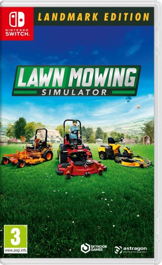 Lawn Mowing Simulator Landmark Edition Nintendo Switch Spill