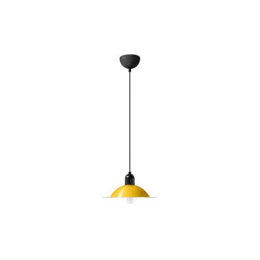 Stilnovo Lampiatta Taklampe Liten Hvit/ Gul