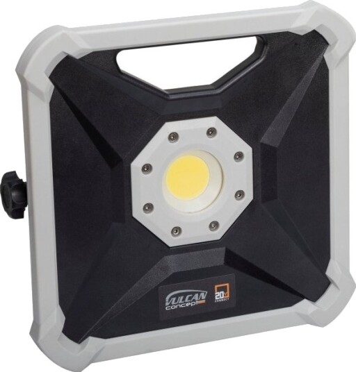 Led Arbeidslys Vulcan Led Lampe 900/1800 Lm Uten Batteri/Lader Connect 20V