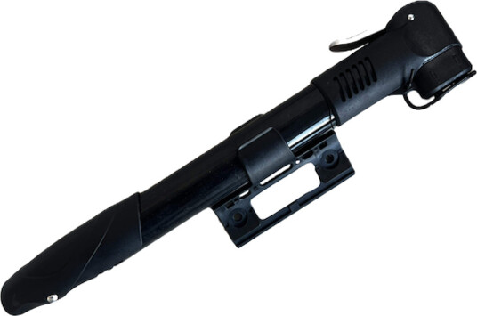 Pathtaker minipumpe med holder 8 bar/120 psi svart Pathtaker minipumpe med holder 8 bar/120 psi svart