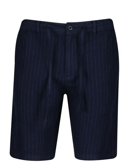 GANT Reg Striped Linen Ds Shorts Navy XXXL GANT Reg Striped Linen Ds Shorts Navy XXXL
