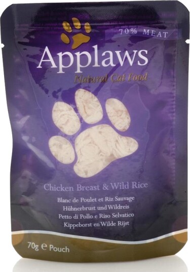 Applaws Våtfor Katt Kylling & Villris 70g