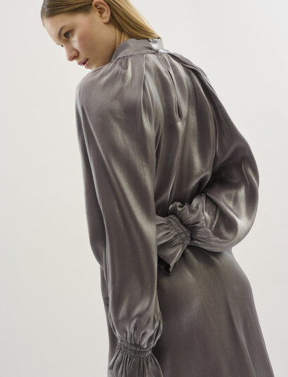 Karen By Simonsen Kbsacha Lotta Dress - Silver - 36