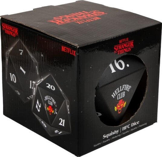 Cinereplicas Stranger Things Squishy Hellfire Club terning