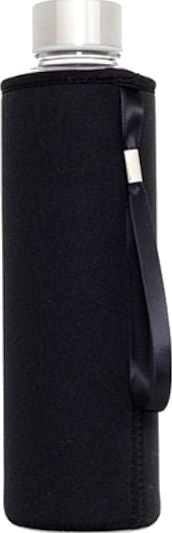 Hadeland Glassverk Kilde Drikkeflaske 500Ml Sort Hadeland Glassverk Kilde Drikkeflaske 500Ml Sort