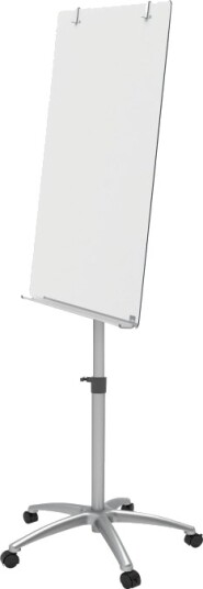 Nobo Diamond - Staffeli - 1220 X 910 Mm - Herdet Glass - Magnetisk - Mobil