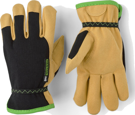 Hestra Job 75090 3 Kobolt Kid´s Synthetic Barnhanske natur/svart 3 Klær