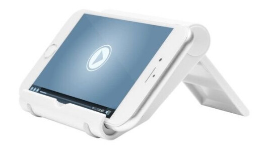 Linocell Stativ for mobiltelefon og nettbrett Hvit