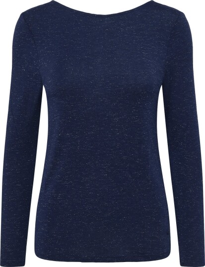 Triumph Beauty Layers Top Lsl Lurex Navy S Triumph Beauty Layers Top Lsl Lurex Navy S