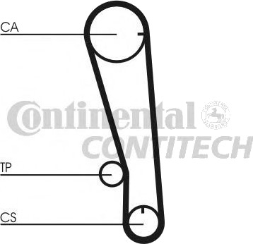 Registerrem CONTITECH CT665