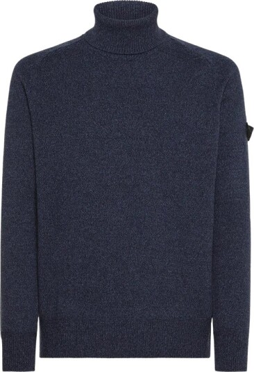 Peuterey, Herre, Strikkevarer, Blå, XL,