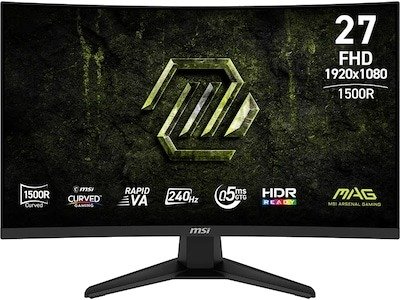 MSI 275CF X24 27" Curved Gamingskjerm 9S6-3CE91H-012