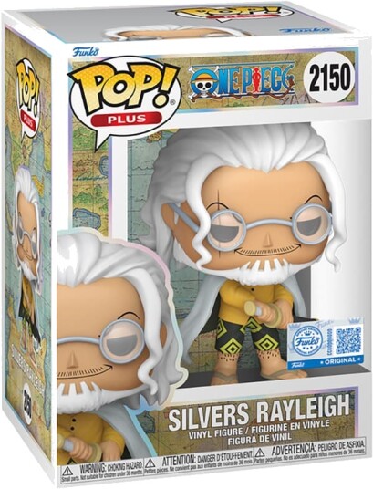 Funko POP One Piece with Chase actionfigur Silvers Rayliegh