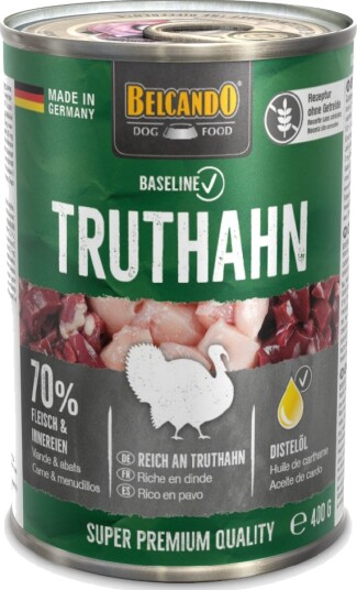 Belcando Baseline Våtfôr Kalkun 24 X 400 G Belcando Baseline Våtfôr Kalkun 24 X 400 G