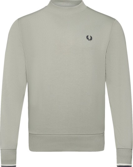 Fred Perry Crew Neck Sweatshirt SEAGRS/ECR/DKAIR XS Fred Perry Crew Neck Sweatshirt SEAGRS/ECR/DKAIR XS