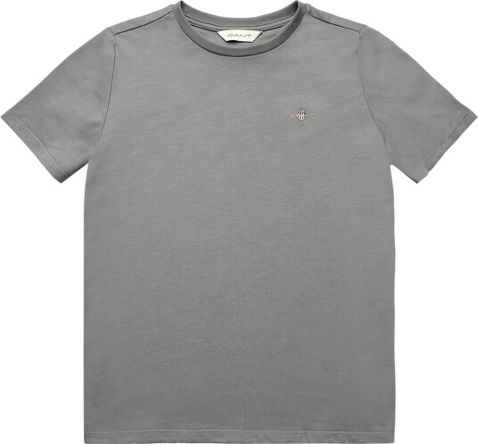 Gant Kids Shield Ss T Shirt MID GREY 152