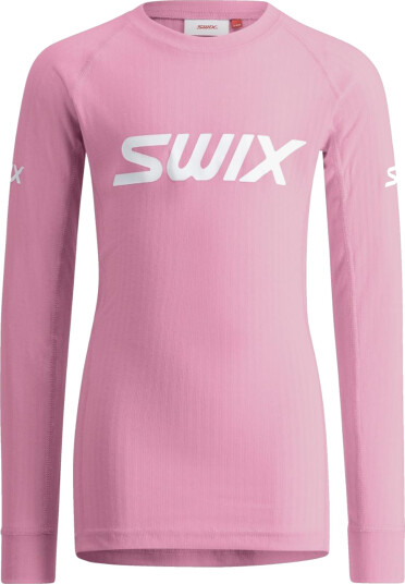 Swix RaceX Classic Long Sleeve Junior Rosa 152