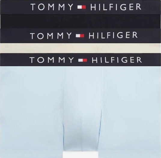 Tommy Hilfiger 3P Trunk DES SKY MUSLIN KEEP BLU L