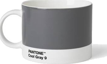 Copenhagen Design  PANTONE tekopp med hank 47,5 cl kald grå