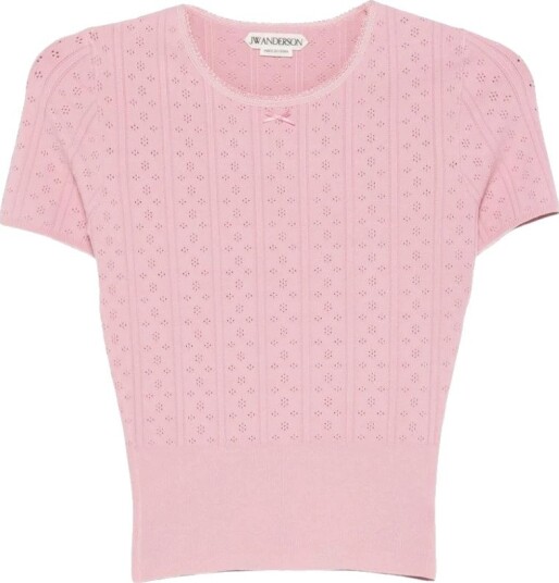 JW Anderson Dame Strikkevarer Rosa M, JW Anderson Dame Strikkevarer Rosa M,