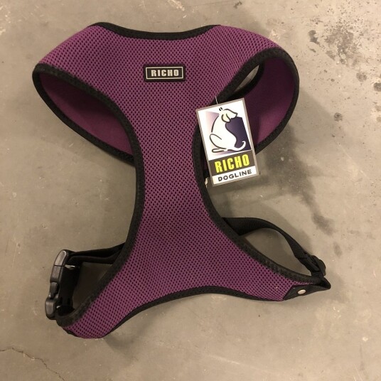 Richo Soft Hundesele Purple-Lilla