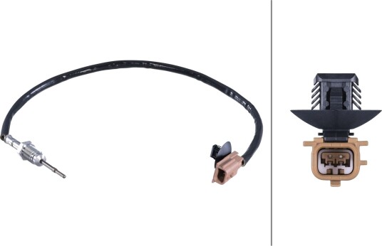 Sensor, eksostemperatur HELLA 6PT 358 284-271