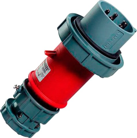 Mennekes CEE-plugg 5-polet 32A 400V IP67