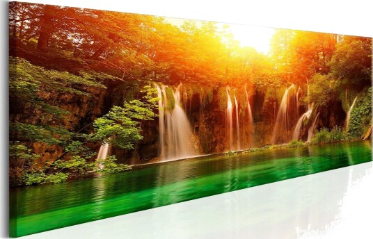 Tavla Nature: Magnificent Waterfall 120x40