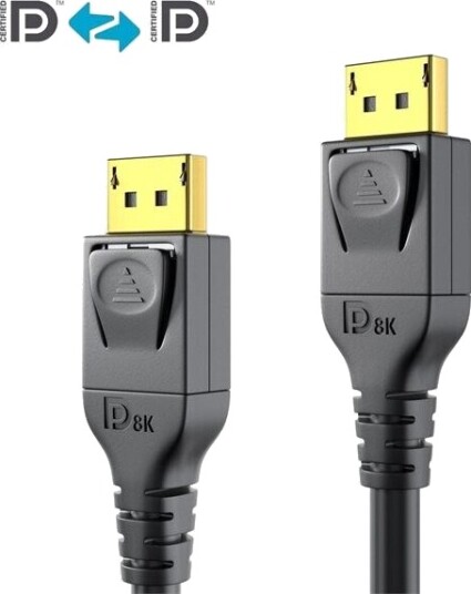 Purelink DisplayPort 1.4 8K Kabel 4m Sort