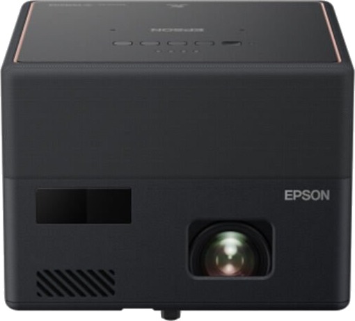 Epson EF-12 Full HD 3LCD Mini-projektor med Wi-Fi og Bluetooth, 1000 lumen, Svart