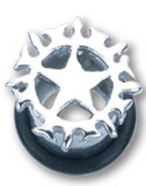 Utgått Flame Star Piercing Tunnel