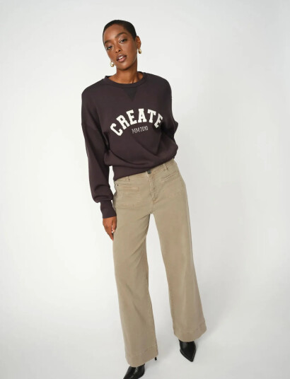 MOS MOSH Mmsoey Iglesia Pant - Brown - 29 Regular