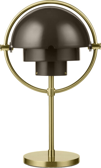 Multi Lite Bordlampe Bærbar Messing / Mocha Brown Multi Lite Bordlampe Bærbar Messing / Mocha Brown