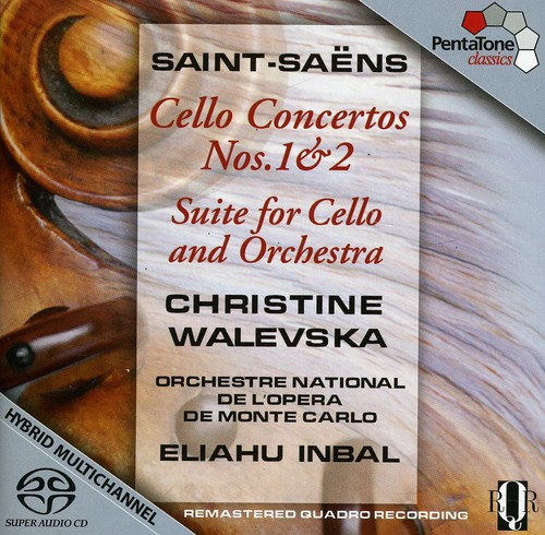 Christine Walevska Cello Concertos 1 & 2 / Suite For Cello & Orchestra CD