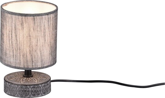 Trio Lighting Marie bordlampe E14 grå - TRIO