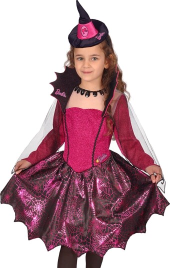 Ciao Srl. Kostymer Barbie Heks Barbie Strega Fashion Ciao Srl. 3-4 år (98-104) Kostymer Rosa Svart 11669.3-4-NC