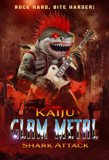 Kaiju Glam Metal Shark Attack 2024 DVD