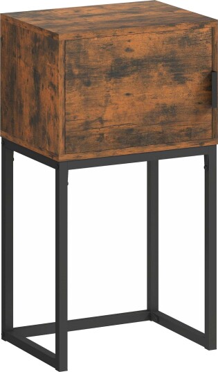 Industrielt konsollbord – Rustikk brunt 40x30x76 cm