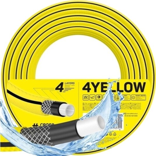 Cellfast Hageslange 4Yellow 1/2" 20 M 10 500 Cellfast