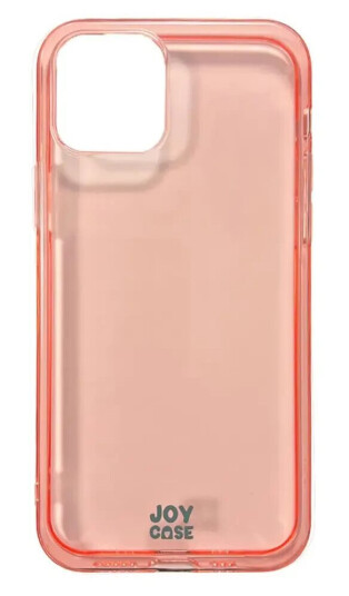 Joy Case iPhone 12 / 12 Pro Joy Case Fleksibelt Plast Deksel - Gjennomsiktig / Pink