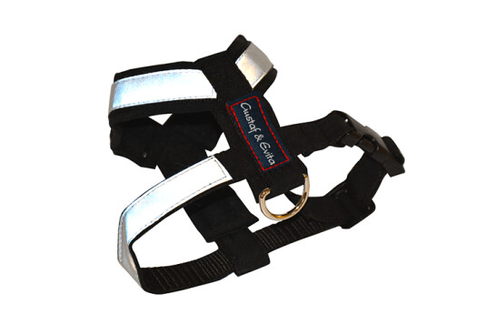 Hundesele Pro med refleks svart nr. 3